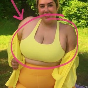 Girlfriend Collective Paloma Bra (lemon)